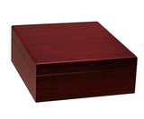 Initial Monogram Cigar Humidor Groomsmen Wood Box Engraved Monogram Personalized