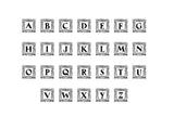 Custom Engraved Coffee Mug - Single Letter Initial Monogram
